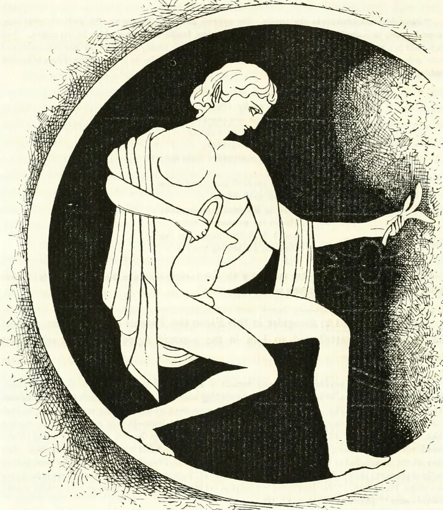 An illustration from Etruscan Roman remains in popular tradition, 1892, leaf 118