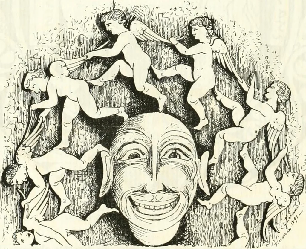An illustration from Etruscan Roman remains in popular tradition, 1892, leaf 122
