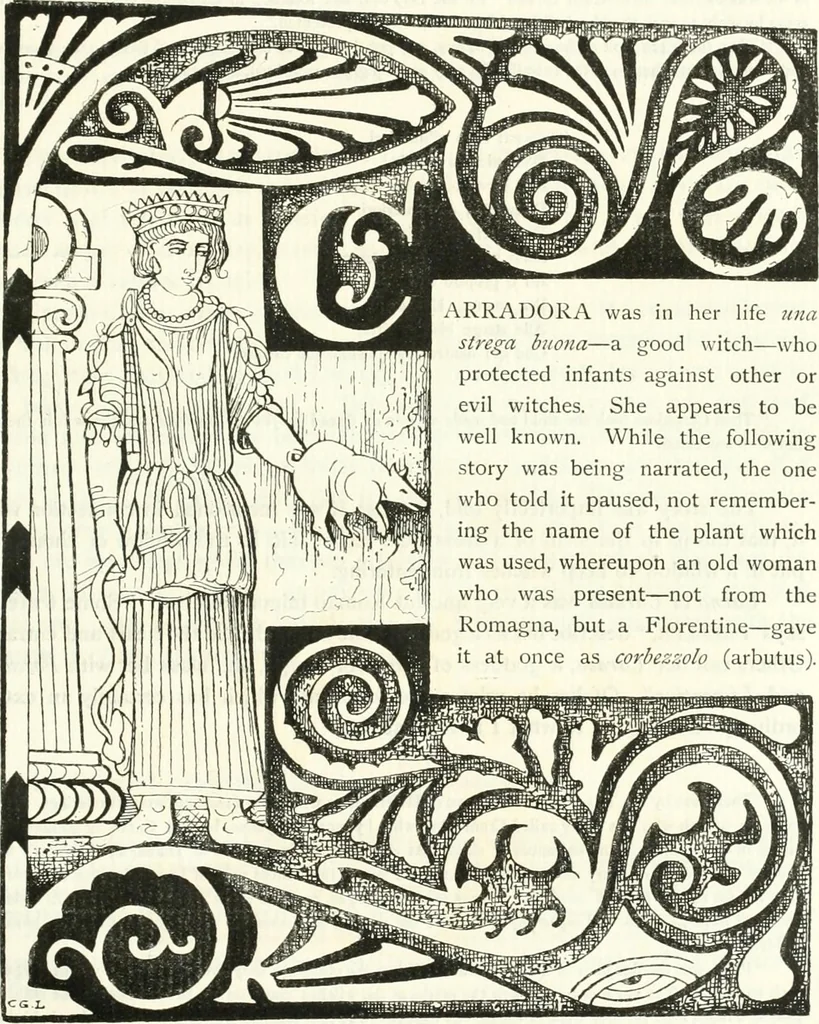 An illustration from Etruscan Roman remains in popular tradition, 1892, leaf 123