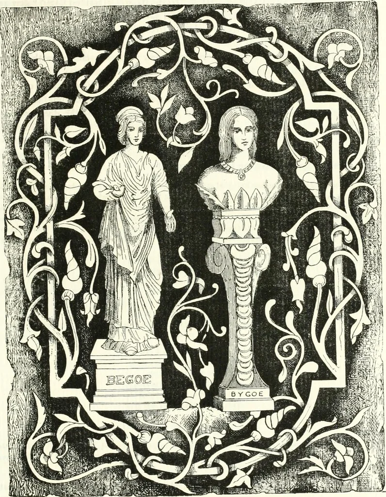 An illustration from Etruscan Roman remains in popular tradition, 1892, leaf 131