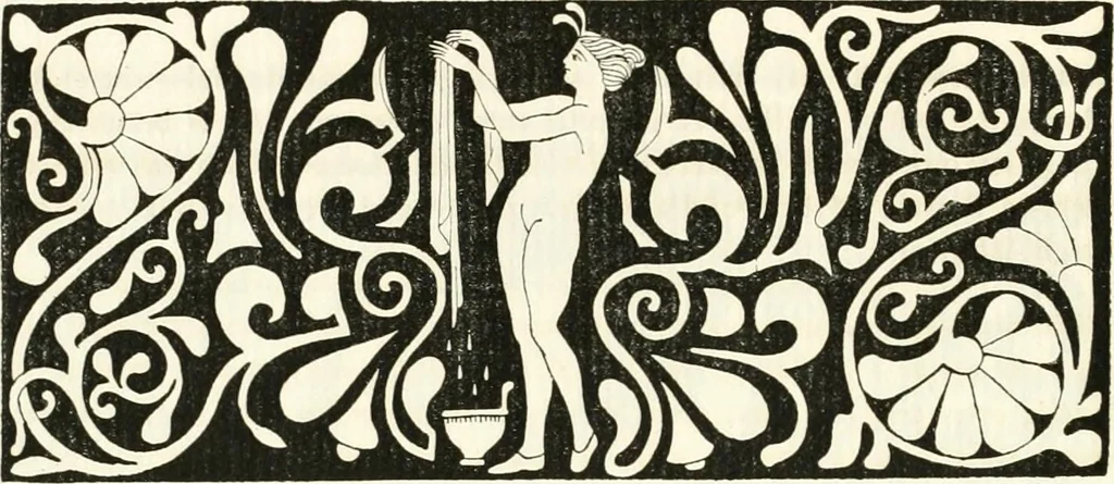An illustration from Etruscan Roman remains in popular tradition, 1892, leaf 138
