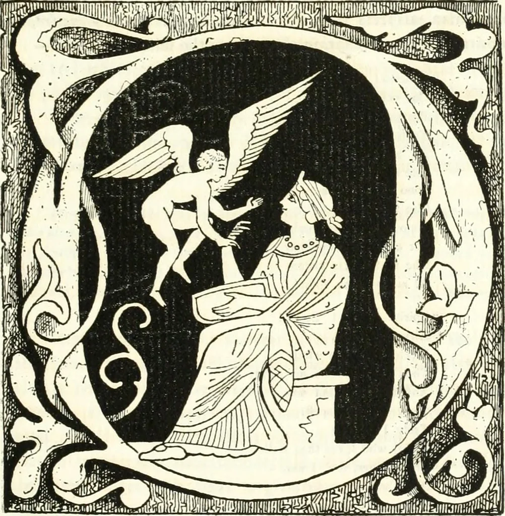 An illustration from Etruscan Roman remains in popular tradition, 1892, leaf 175