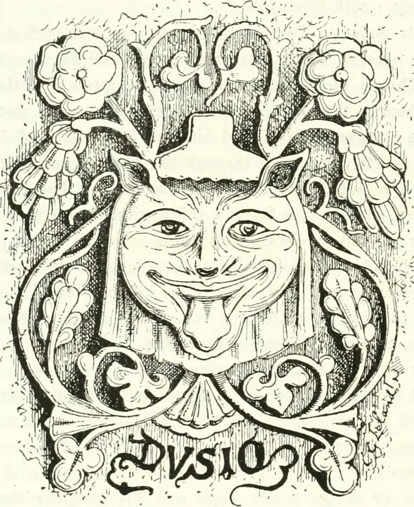 An illustration from Etruscan Roman remains in popular tradition, 1892, leaf 264