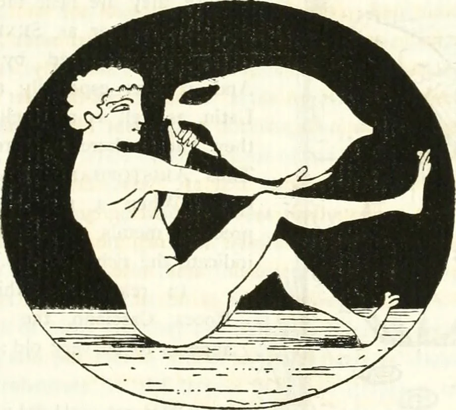 An illustration from Etruscan Roman remains in popular tradition, 1892, leaf 285