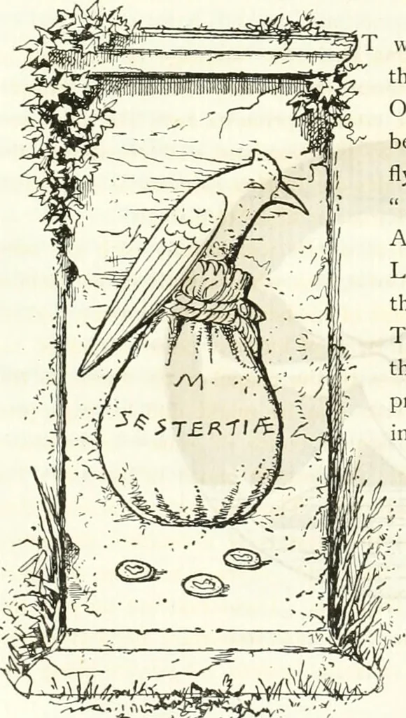 An illustration from Etruscan Roman remains in popular tradition, 1892, leaf 286
