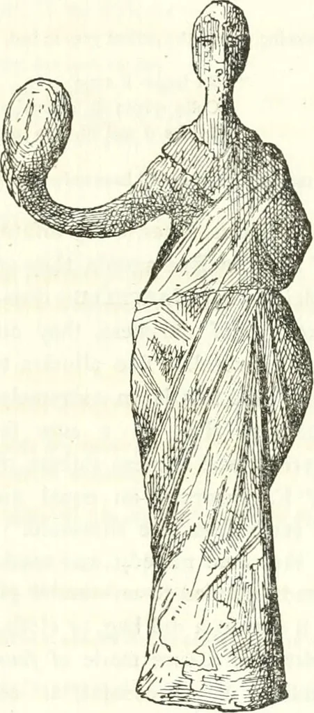 An illustration from Etruscan Roman remains in popular tradition, 1892, leaf 301
