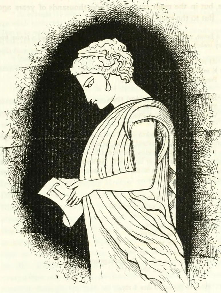 An illustration from Etruscan Roman remains in popular tradition, 1892, leaf 319