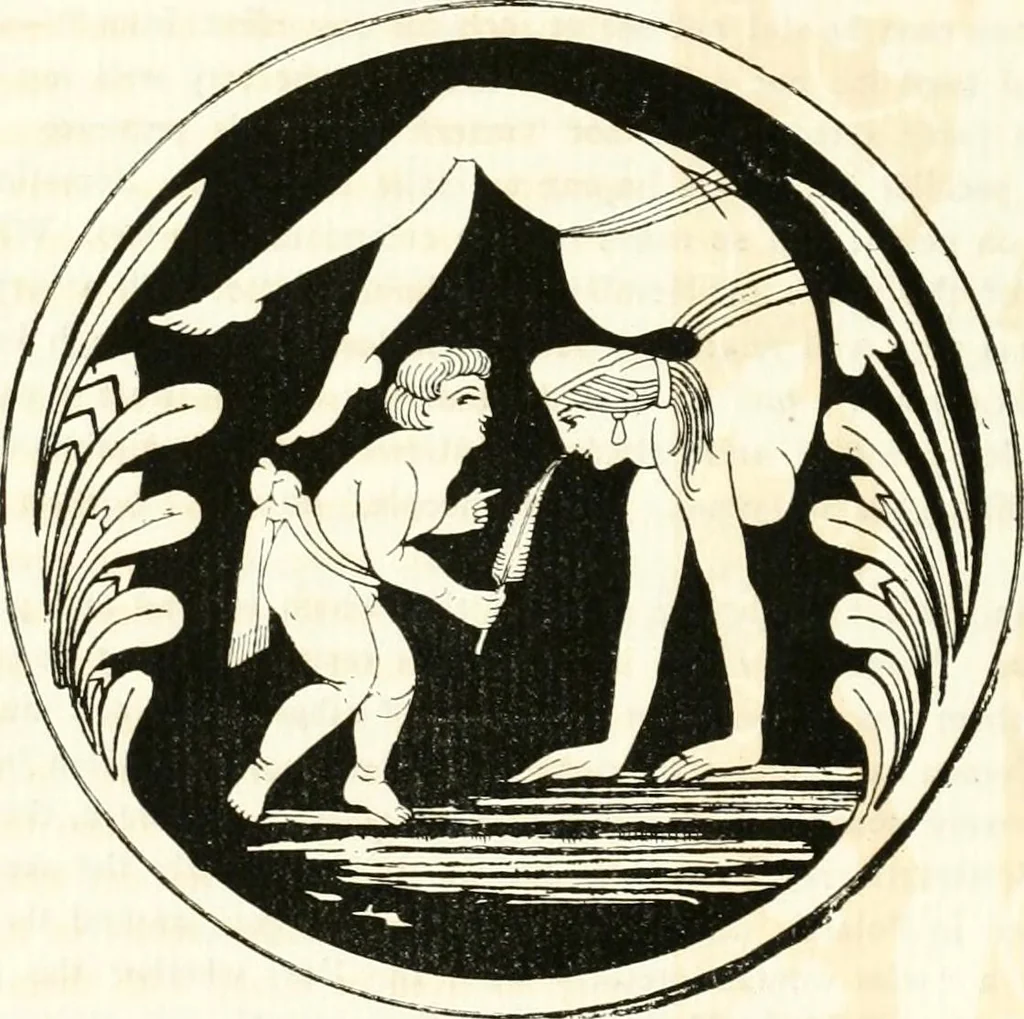 An illustration from Etruscan Roman remains in popular tradition, 1892, leaf 364