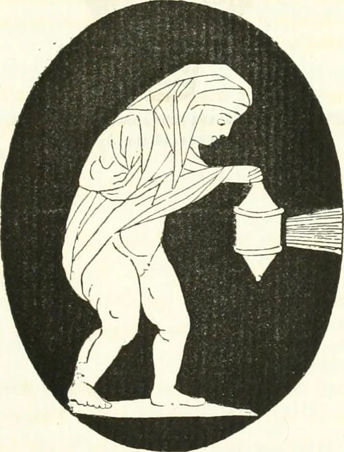 An illustration from Etruscan Roman remains in popular tradition, 1892, leaf 391