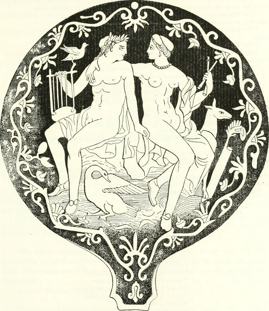 An illustration from Etruscan Roman remains in popular tradition, 1892, leaf 55