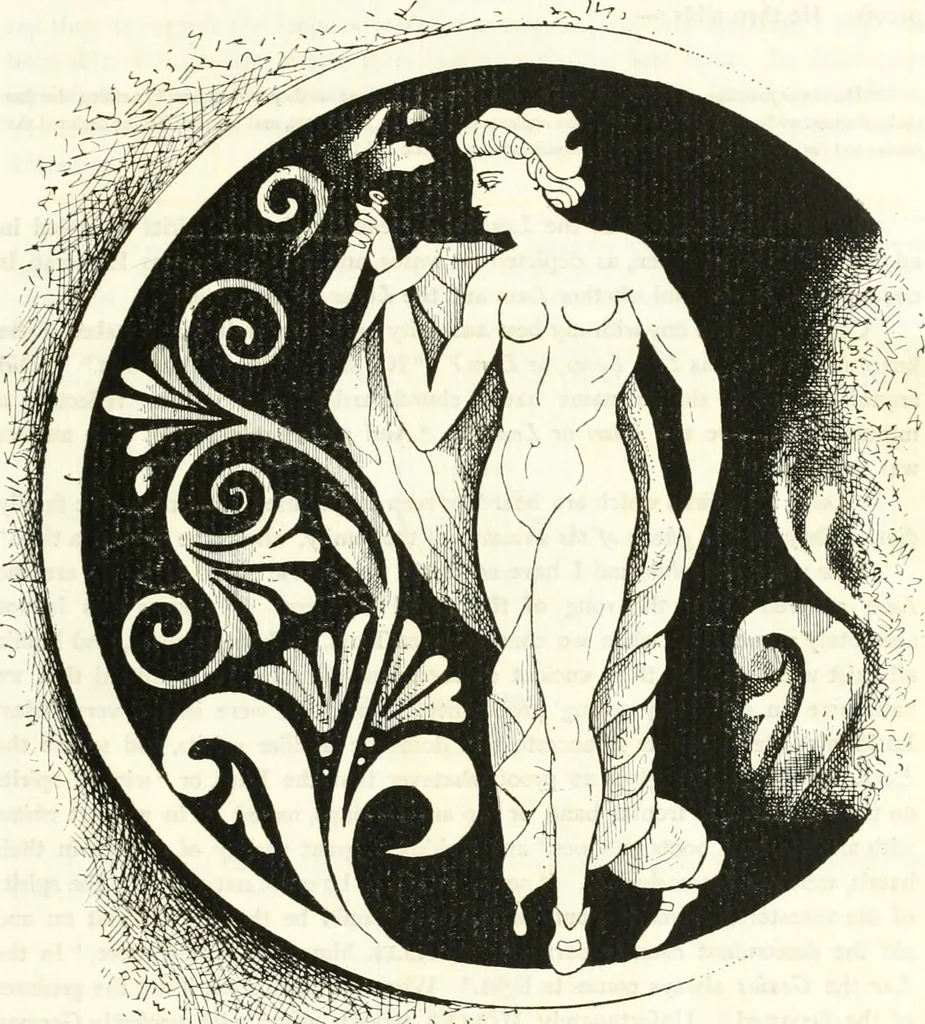 An illustration from Etruscan Roman remains in popular tradition, 1892, leaf 97