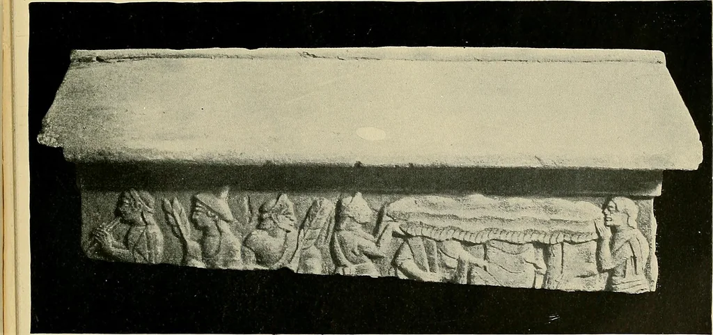 An illustration from Etruscan tomb paintings, Their subjects and significance, 1922, leaf 111