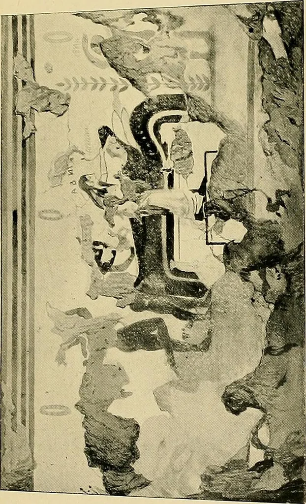 An illustration from Etruscan tomb paintings, Their subjects and significance, 1922, leaf 41