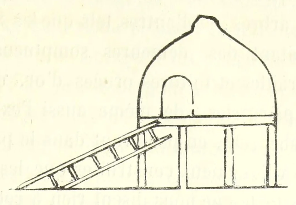 An illustration from Études sur l'antiquité historique d'après les sources egyptiennes et les monuments réputés préhistoriques, 1872, leaf 181