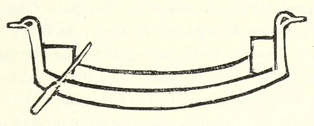 An illustration from Études sur l'antiquité historique d'après les sources egyptiennes et les monuments réputés préhistoriques, 1872, leaf 325