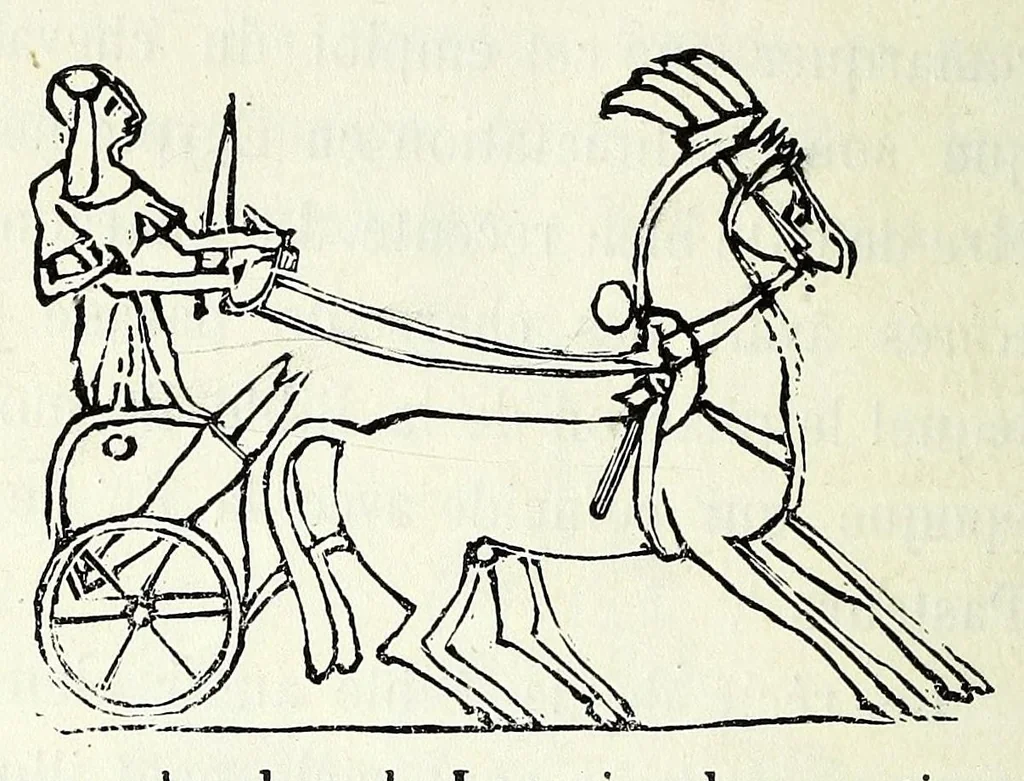 An illustration from Études sur l'antiquité historique d'après les sources egyptiennes et les monuments réputés préhistoriques, 1872, leaf 430
