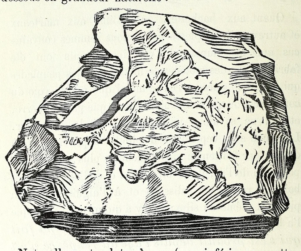 An illustration from Études sur l'antiquité historique d'après les sources egyptiennes et les monuments réputés préhistoriques, 1872, leaf 550