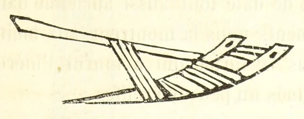 An illustration from Études sur l'antiquité historique d'après les sources egyptiennes et les monuments réputés préhistoriques, 1872, leaf 83