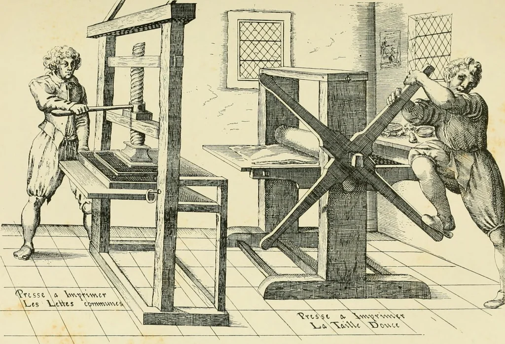An illustration from Étude sur les livres à figures édités en France de 1601 à 1660, 1914, leaf 107
