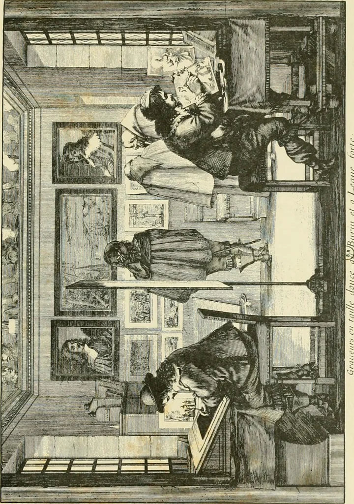 An illustration from Étude sur les livres à figures édités en France de 1601 à 1660, 1914, leaf 145