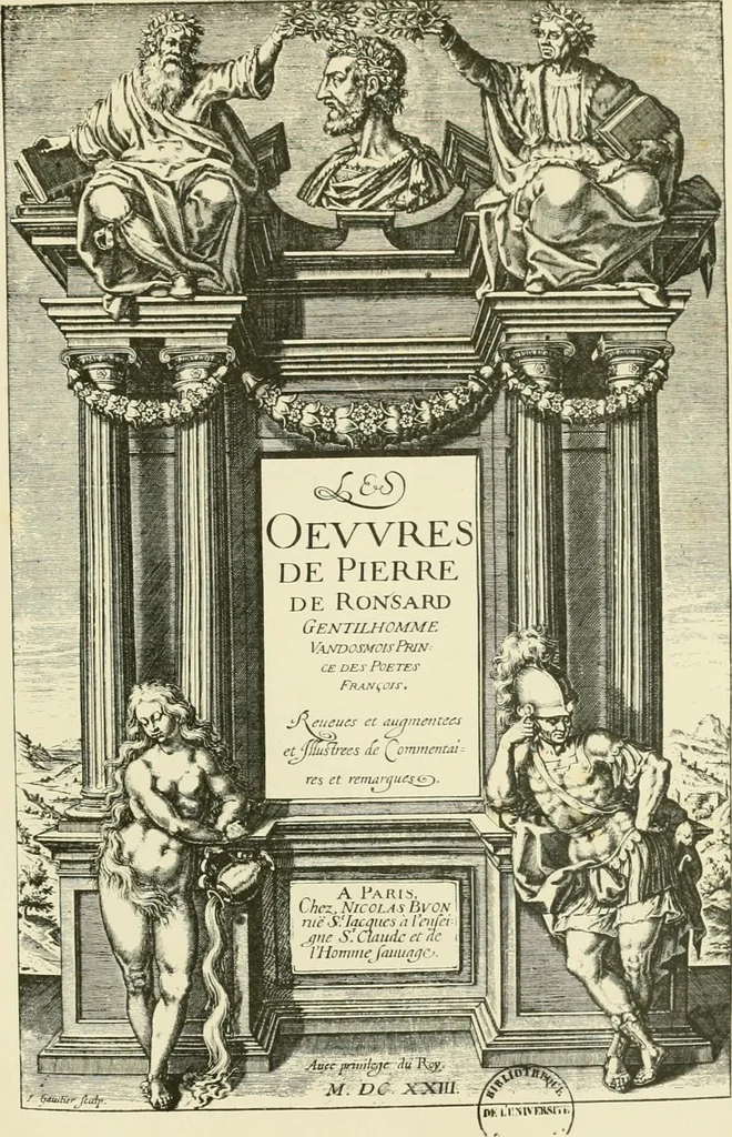 An illustration from Étude sur les livres à figures édités en France de 1601 à 1660, 1914, leaf 199