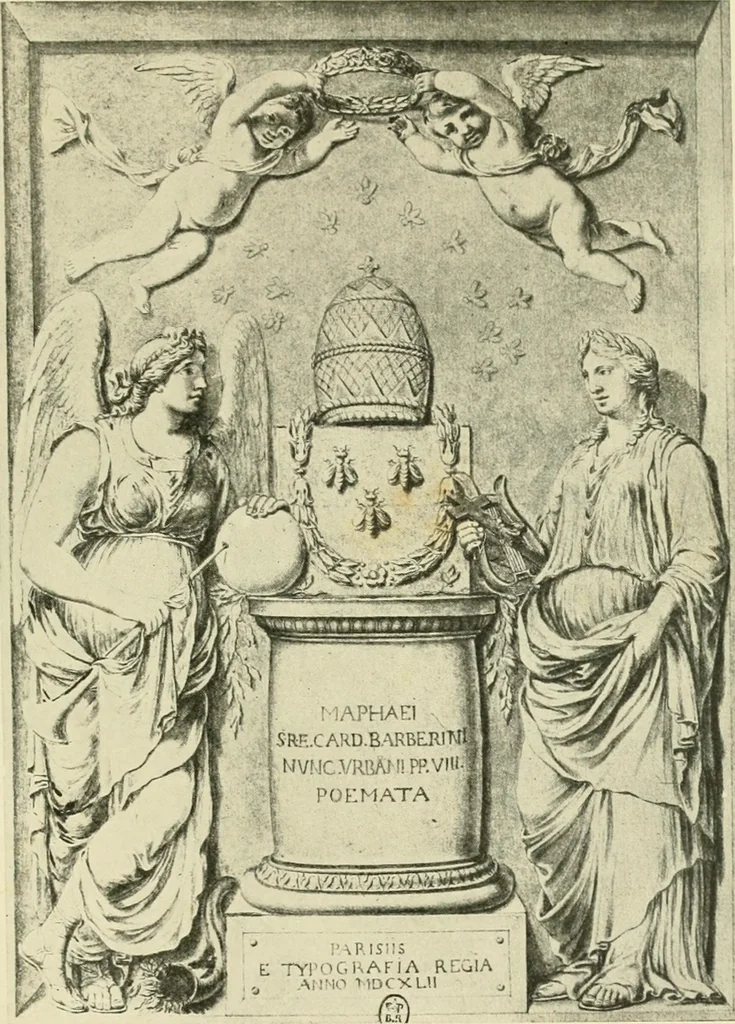 An illustration from Étude sur les livres à figures édités en France de 1601 à 1660, 1914, leaf 213