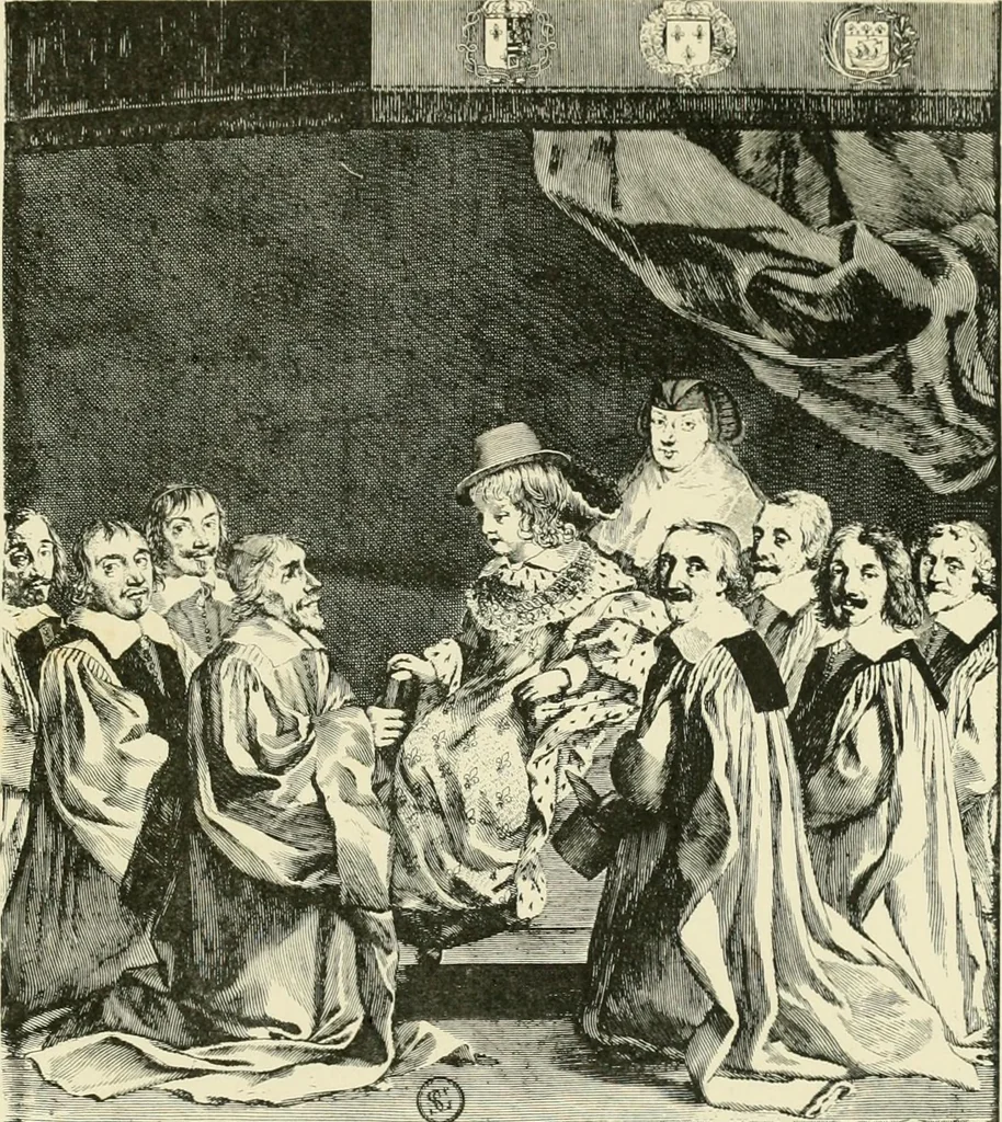 An illustration from Étude sur les livres à figures édités en France de 1601 à 1660, 1914, leaf 363