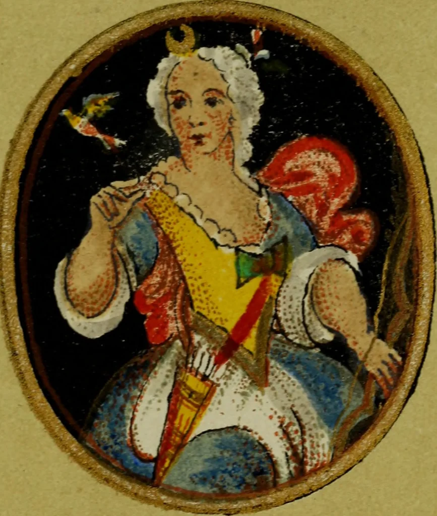 An illustration from Etude sur les émaux anciens, 1881, leaf 66