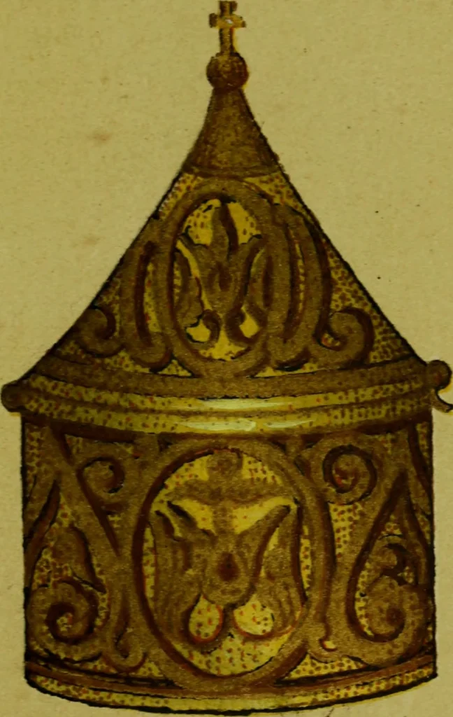 An illustration from Etude sur les émaux anciens, 1881, leaf 84