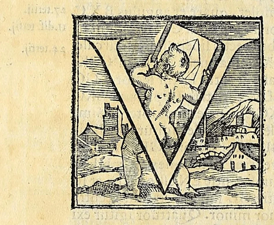 An illustration from Euclidis elementorvm libri XV : unà cum scholijs antiquis, 1572, leaf 204
