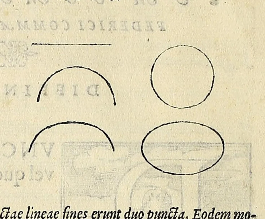 An illustration from Euclidis elementorvm libri XV : unà cum scholijs antiquis, 1572, leaf 30
