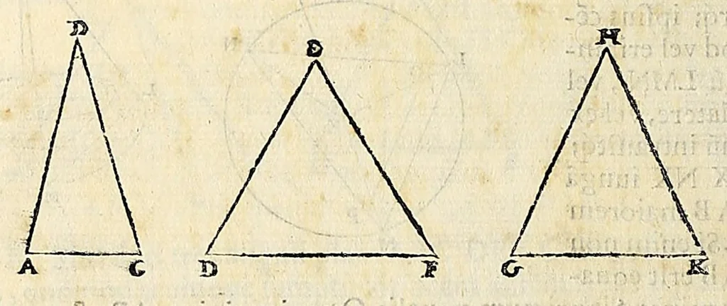An illustration from Euclidis elementorvm libri XV : unà cum scholijs antiquis, 1572, leaf 428