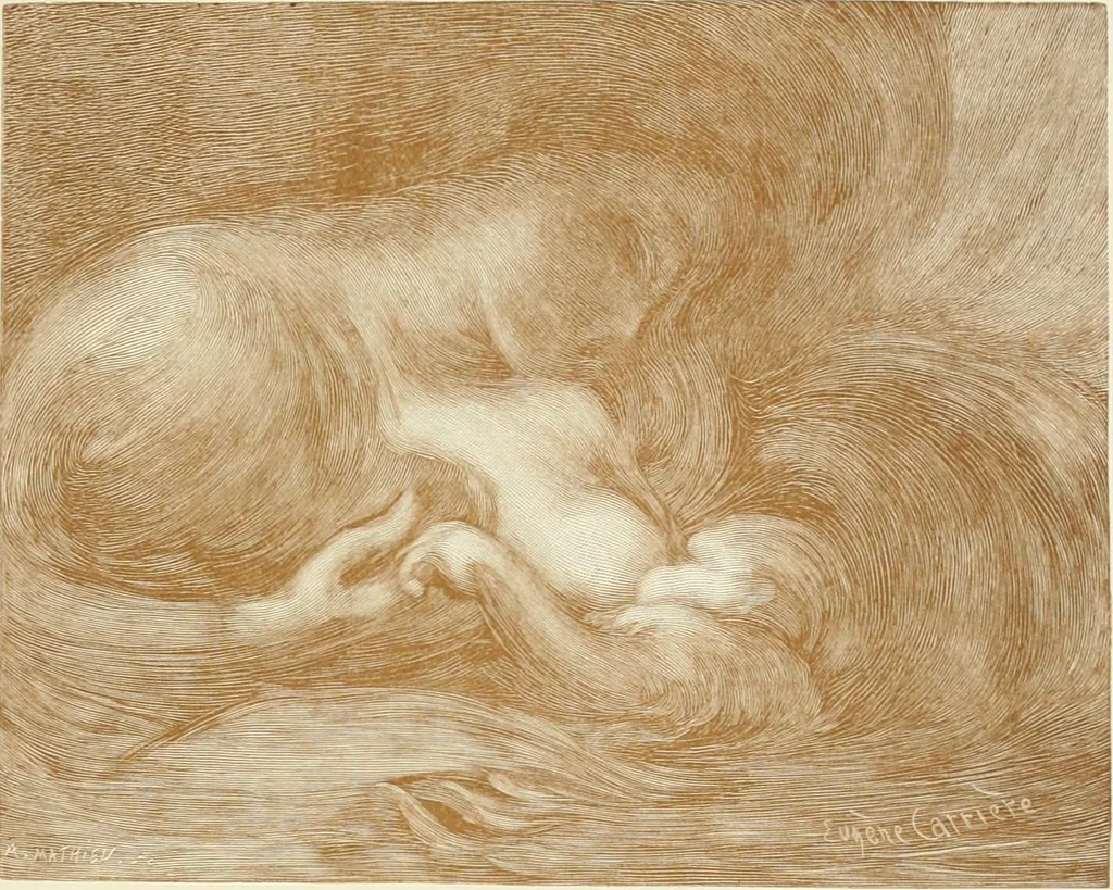 An illustration from Eugene Carriere : l'homme et l'artiste, 1901, leaf 18