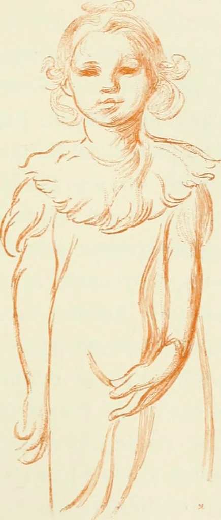 An illustration from Eugene Carriere : l'homme et l'artiste, 1901, leaf 58