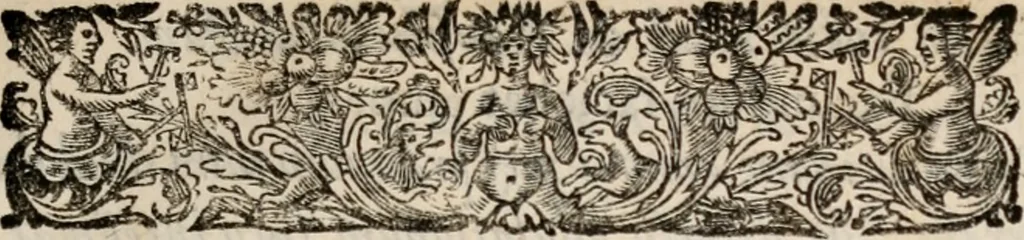 An illustration from Euphormionis Lusinini, sive, Jo. Barclaii, Satyricon, 1674, leaf 10