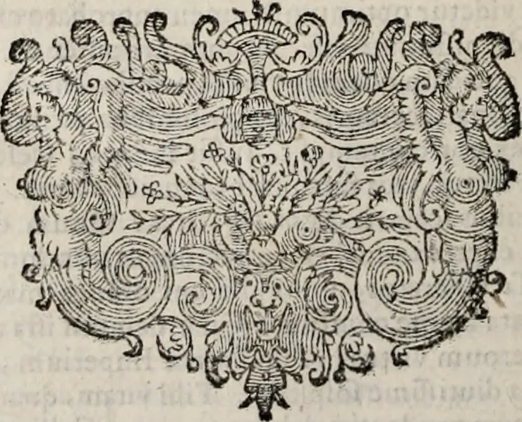 An illustration from Euphormionis Lusinini, sive, Jo. Barclaii, Satyricon, 1674, leaf 749