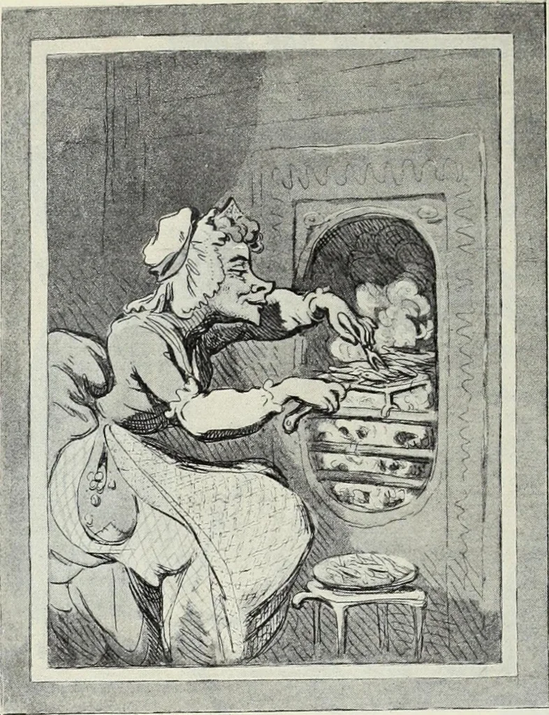 An illustration from Europas Fürsten im Sittenspiegel der Karikatur, mit 468 Textillustrationen und 72 farbigen Kunstblättern nach seltenen und amüsanten Karikaturen, aus allen Ländern und Zeitepochen, 1908, leaf 150