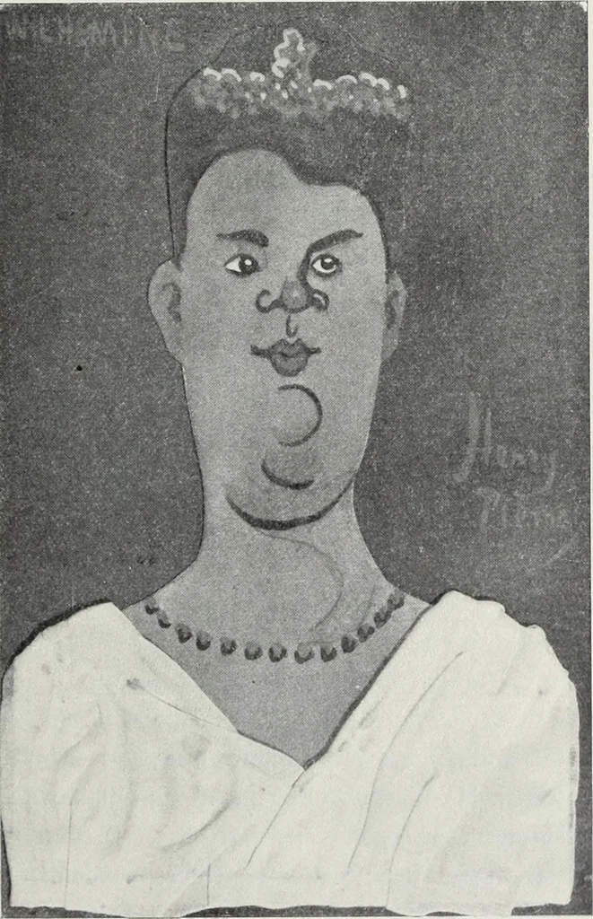 An illustration from Europas Fürsten im Sittenspiegel der Karikatur, mit 468 Textillustrationen und 72 farbigen Kunstblättern nach seltenen und amüsanten Karikaturen, aus allen Ländern und Zeitepochen, 1908, leaf 179