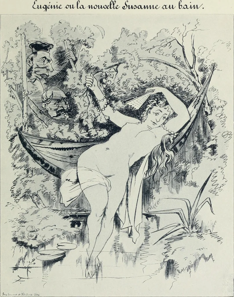 An illustration from Europas Fürsten im Sittenspiegel der Karikatur, mit 468 Textillustrationen und 72 farbigen Kunstblättern nach seltenen und amüsanten Karikaturen, aus allen Ländern und Zeitepochen, 1908, leaf 367