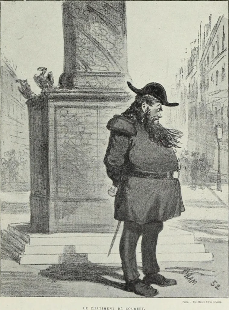 An illustration from Europas Fürsten im Sittenspiegel der Karikatur, mit 468 Textillustrationen und 72 farbigen Kunstblättern nach seltenen und amüsanten Karikaturen, aus allen Ländern und Zeitepochen, 1908, leaf 551