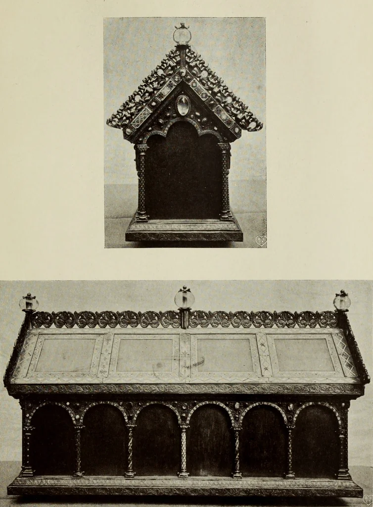 An illustration from European enamels, 1906, leaf 130
