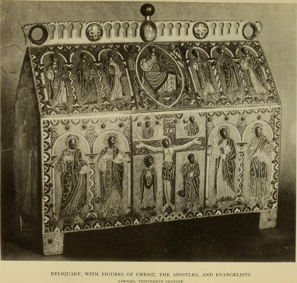 An illustration from European enamels, 1906, leaf 152