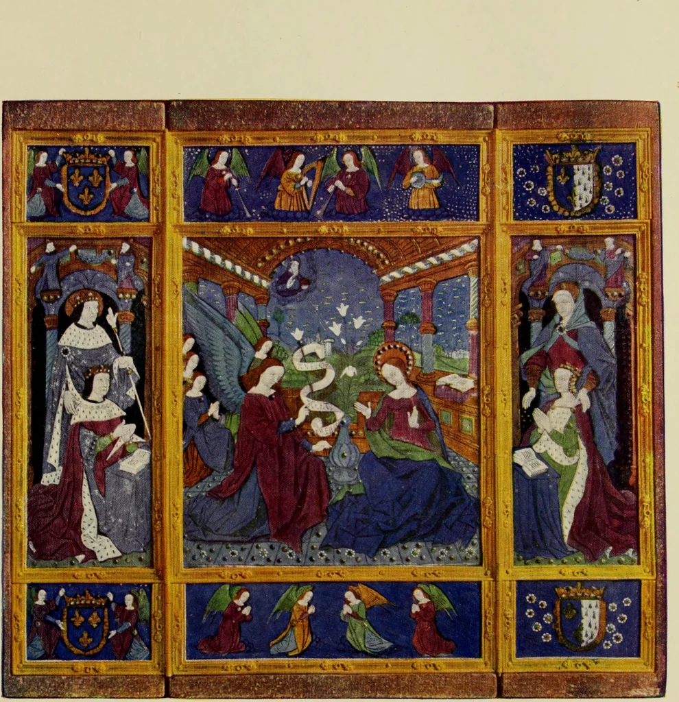 An illustration from European enamels, 1906, leaf 196