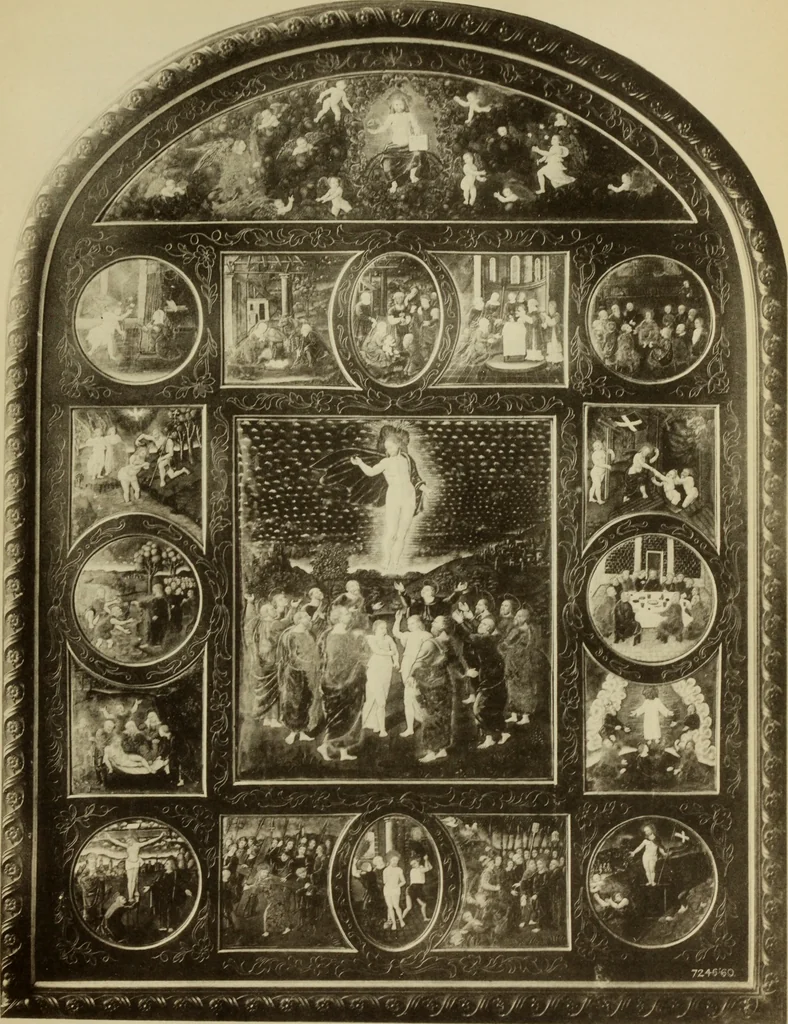 An illustration from European enamels, 1906, leaf 202
