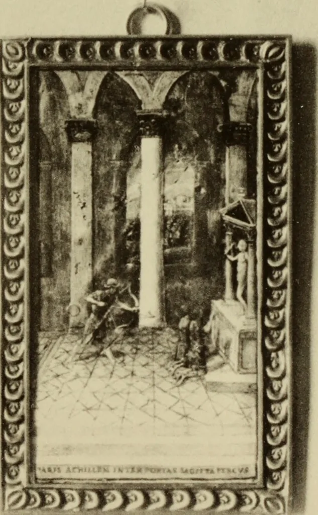 An illustration from European enamels, 1906, leaf 210