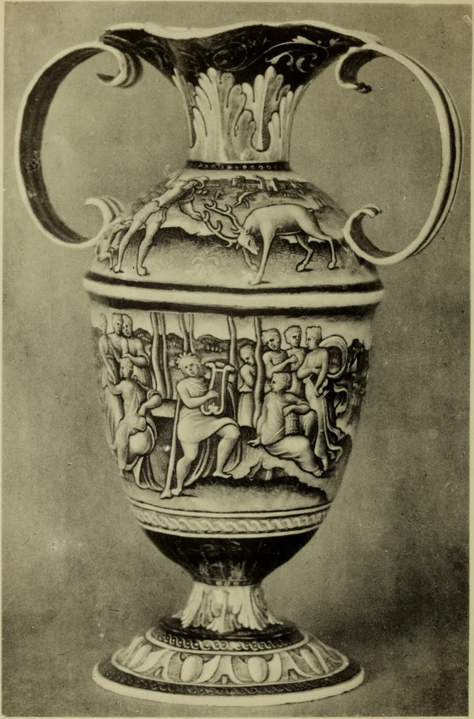 An illustration from European enamels, 1906, leaf 227