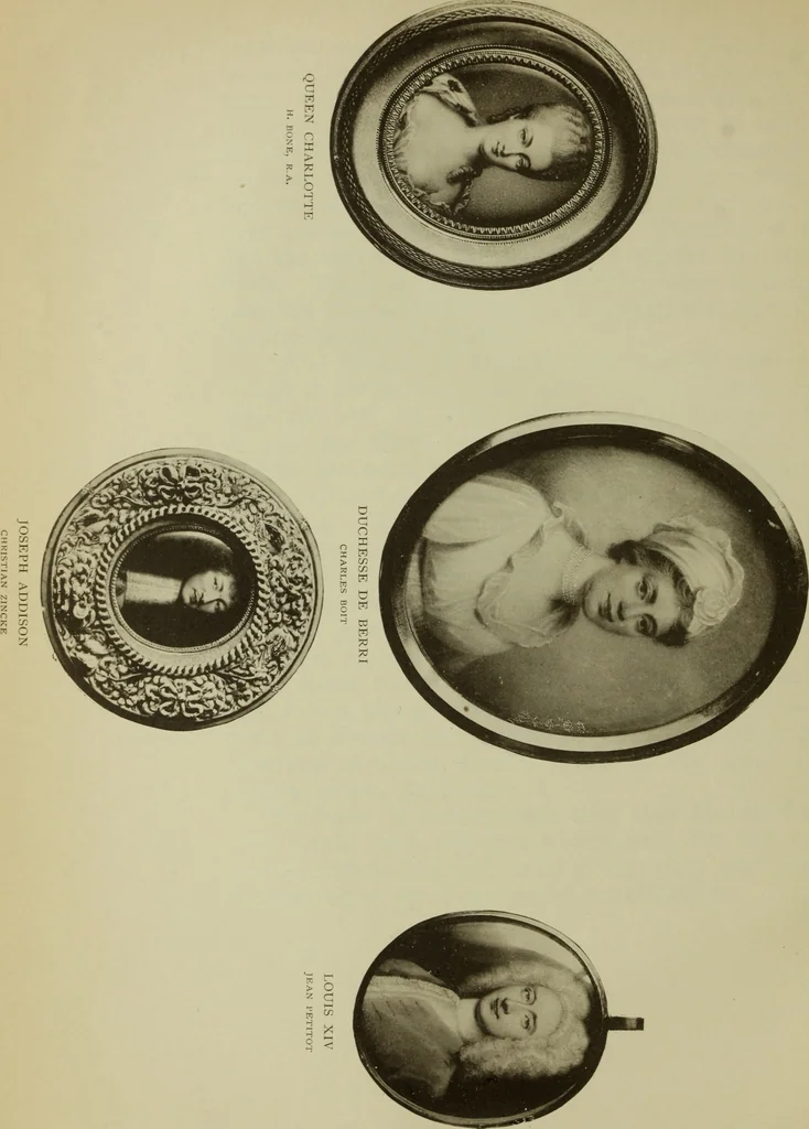 An illustration from European enamels, 1906, leaf 241