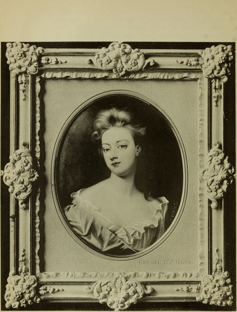 An illustration from European enamels, 1906, leaf 255