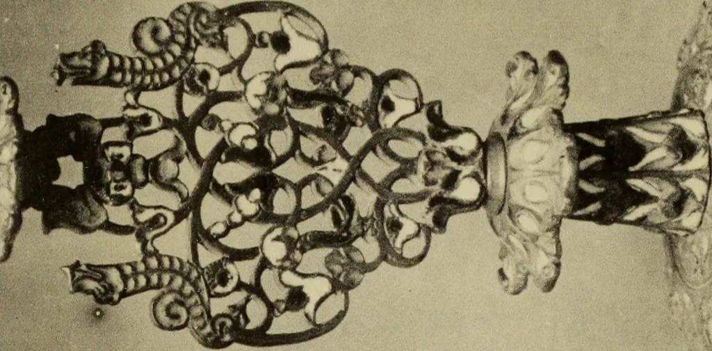 An illustration from European enamels, 1906, leaf 274