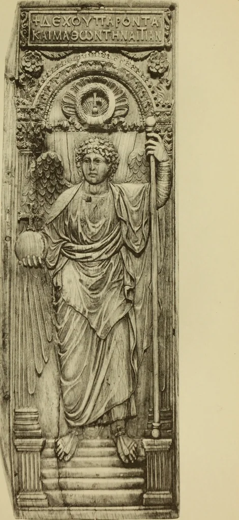 An illustration from European enamels, 1906, leaf 66